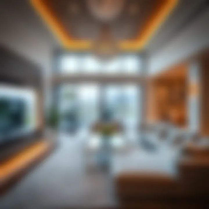 Luxurious living space inside a Fairway Villa
