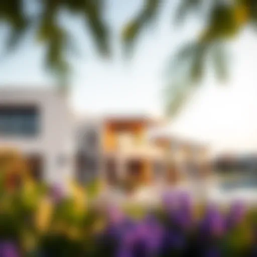 Stunning view of Fairway Villas showcasing modern architecture
