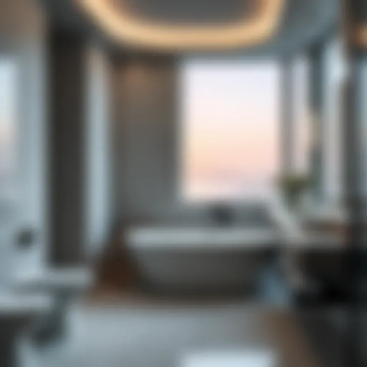 Modern Bathroom Design at Five Palm Jumeirah