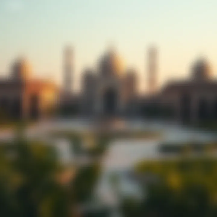 Cultural landmarks in Meydan area