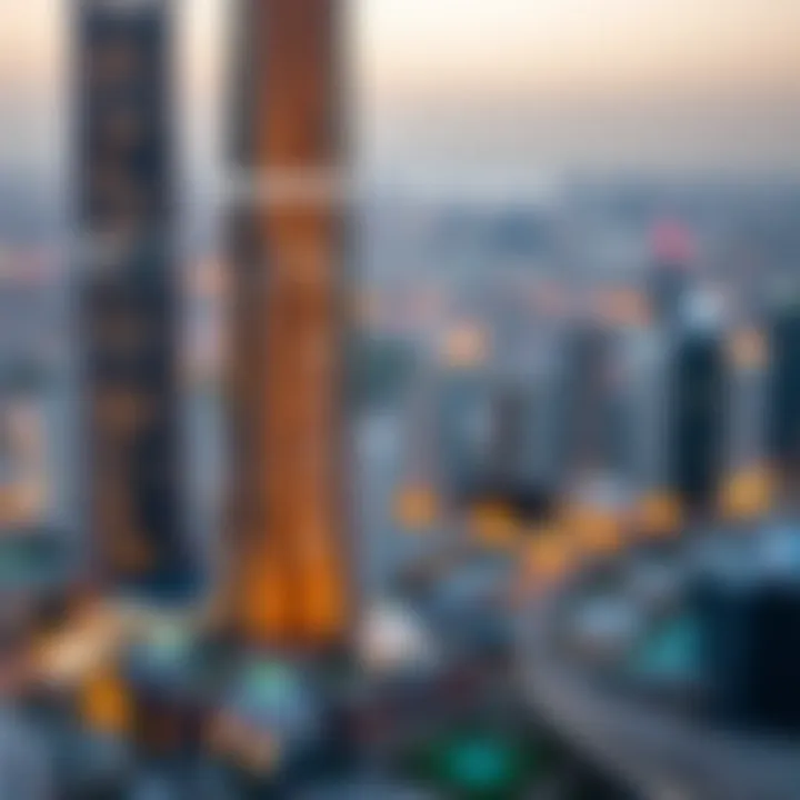 Infographic illustrating the market trends surrounding Millennium Tower
