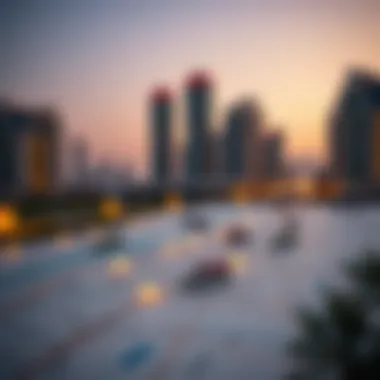 Strategic Investment Locations in Dubai A map highlighting strategic locations for property investment in Dubai