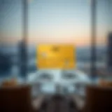 NOL Gold Card in a luxury setting