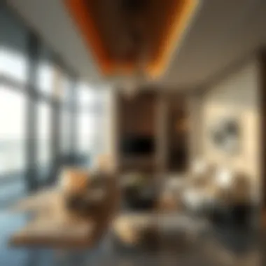 Luxurious Interior Spaces of One Za'abeel Luxurious interior showcasing the high-end lifestyle offered at One Za'abeel