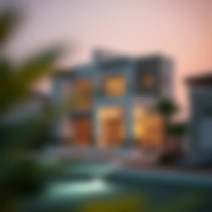 Stylish residential properties in Rawdat Nadd Al Hamar highlighting architectural diversity