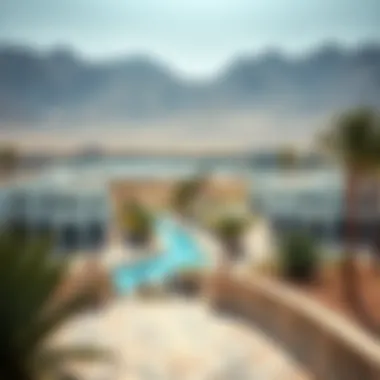 Scenic Landscape of Ras Al Khaimah Scenic landscape of Ras Al Khaimah highlighting natural beauty