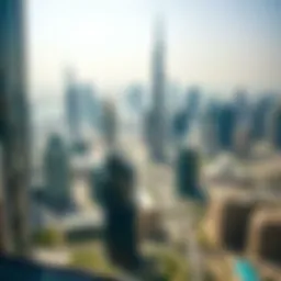A panoramic view of Dubai's skyline showcasing modern architectural marvels