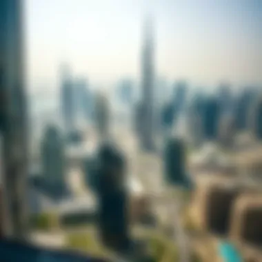 Dubai's Architectural Evolution A panoramic view of Dubai's skyline showcasing modern architectural marvels