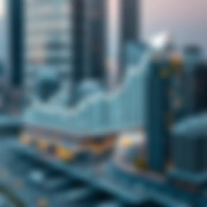 A graphical representation of real estate trends and market behavior in the UAE