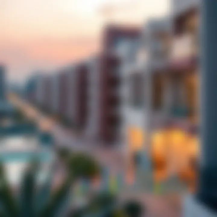 Infographic on rental market trends in Al Quoz