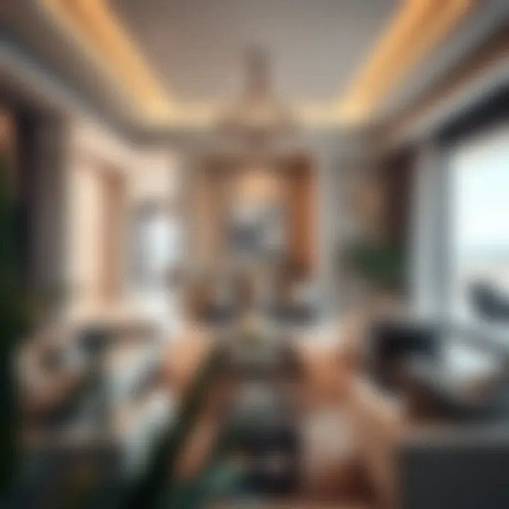 Elegant interior of a high-end property in Saba