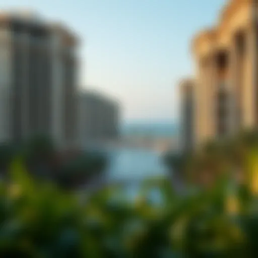 Breathtaking view of Serenia the Palm's architectural elegance