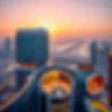 Stunning view of The Address Sky View's architectural design