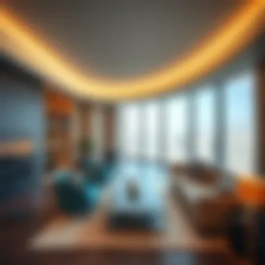 Elegant Living Spaces in The Address Sky View Elegant living spaces at The Address Sky View