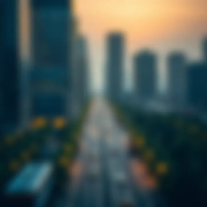Graphical illustration of economic growth in the UAE