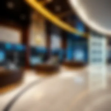 Exemplary Customer Service Experience Elegant customer service area in The Dubai Mall