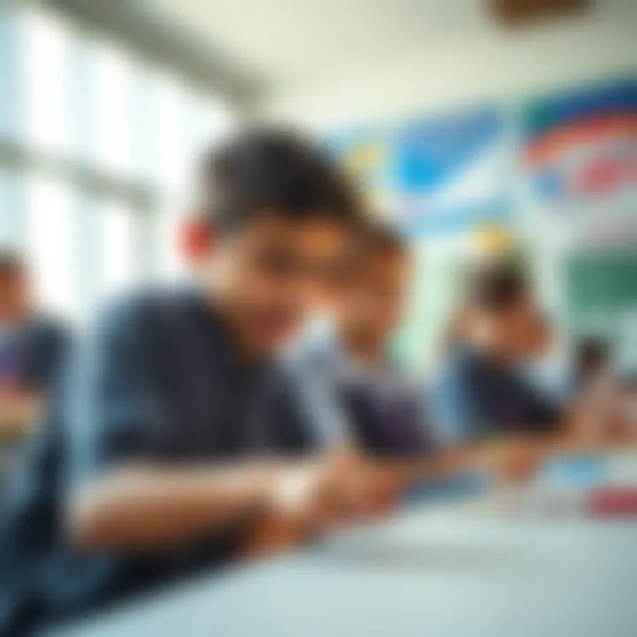 Students engaging in a vibrant extracurricular activity at a British school in Abu Dhabi