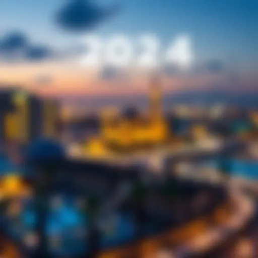 Calendar highlighting public holidays in the UAE