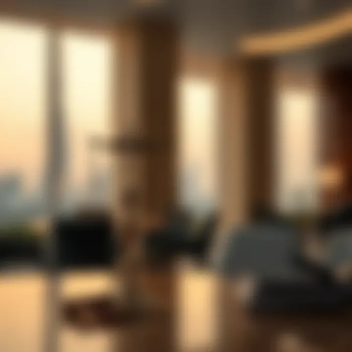 Symbolic depiction of arbitration procedures in Dubai