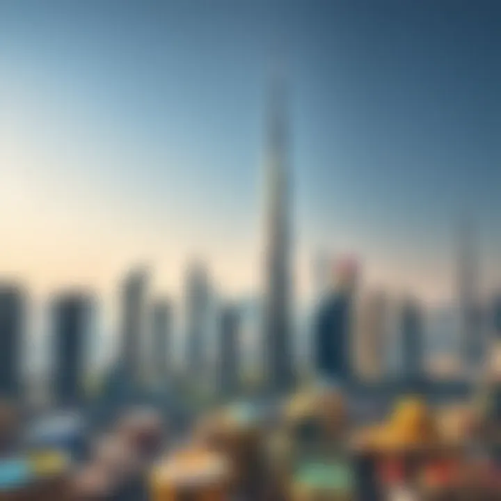 Dubai skyline representing real estate investment