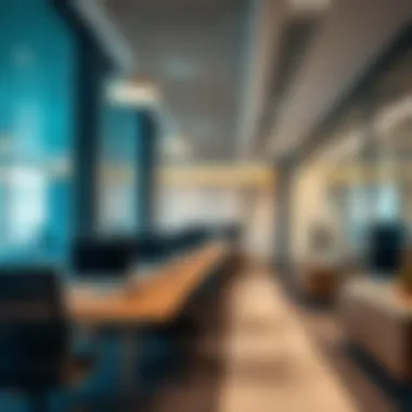 Modern Office Interior in DIFC Interior of a contemporary office space in DIFC