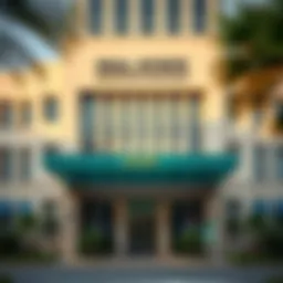 Building showcasing the Real Estate Registration Department