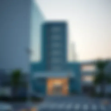 Modern Healthcare Facility Modern healthcare facility in Abu Dhabi