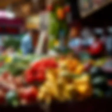 Local Market Produce Fresh local produce at a vibrant market