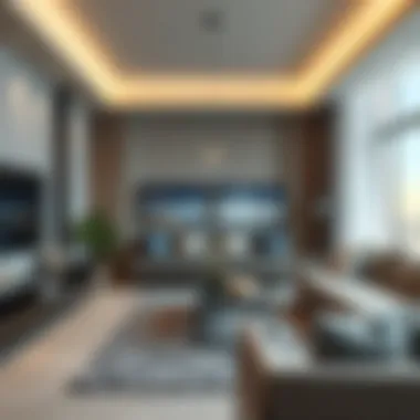 Luxury Apartment Interior Cozy apartment interior showcasing luxury living