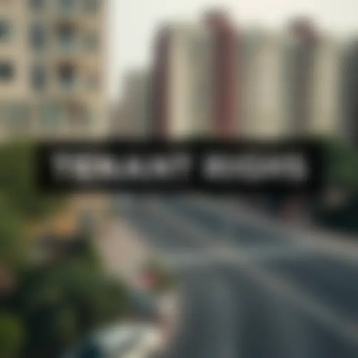 Graphic illustrating tenant rights in Dubai