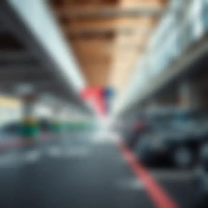 Convenient parking access points for visitors