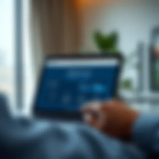 An overview of the MOHRE status check interface on a digital device
