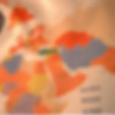 Map of Visa-Free Countries for UAE Residents Map showcasing countries with visa-free access for UAE residents